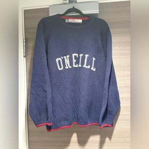 Y2K O'Neill Men's Dark Blue Crewneck Surf Sweater